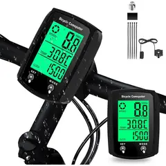 KUANGYE - Velocimetro Computer Para Bicicleta Negro
