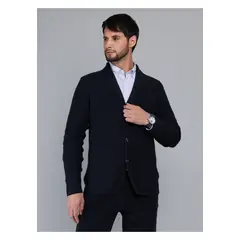 ARROW - Cárdigan Texturado Regular Fit Azul Marino