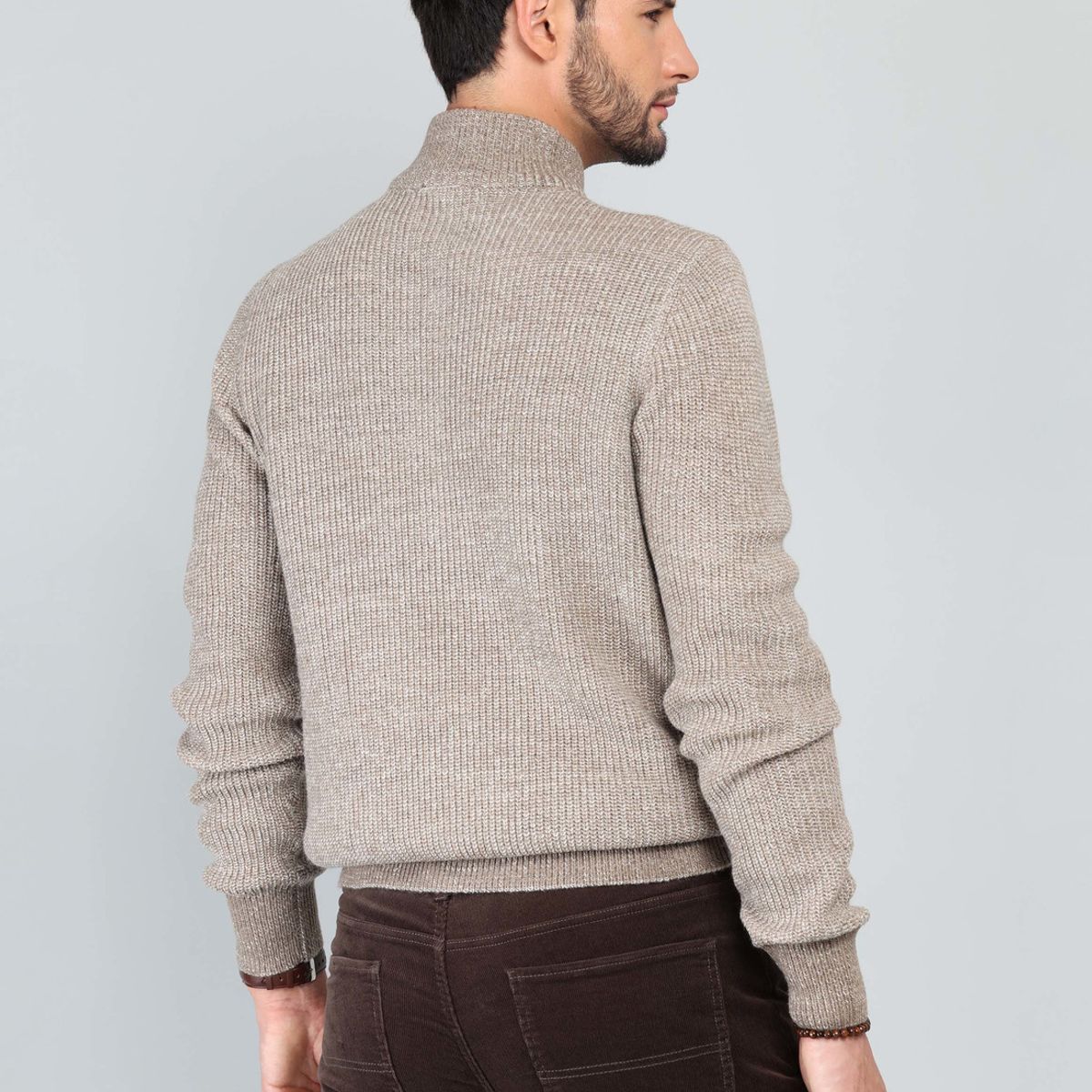 ARROW - Sweater Texturado Regular Fit Beige Arrow ARROW