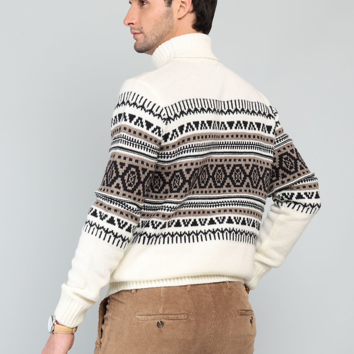 ARROW - Sweater Cuello Alto Regular Fit Crudo Arrow ARROW