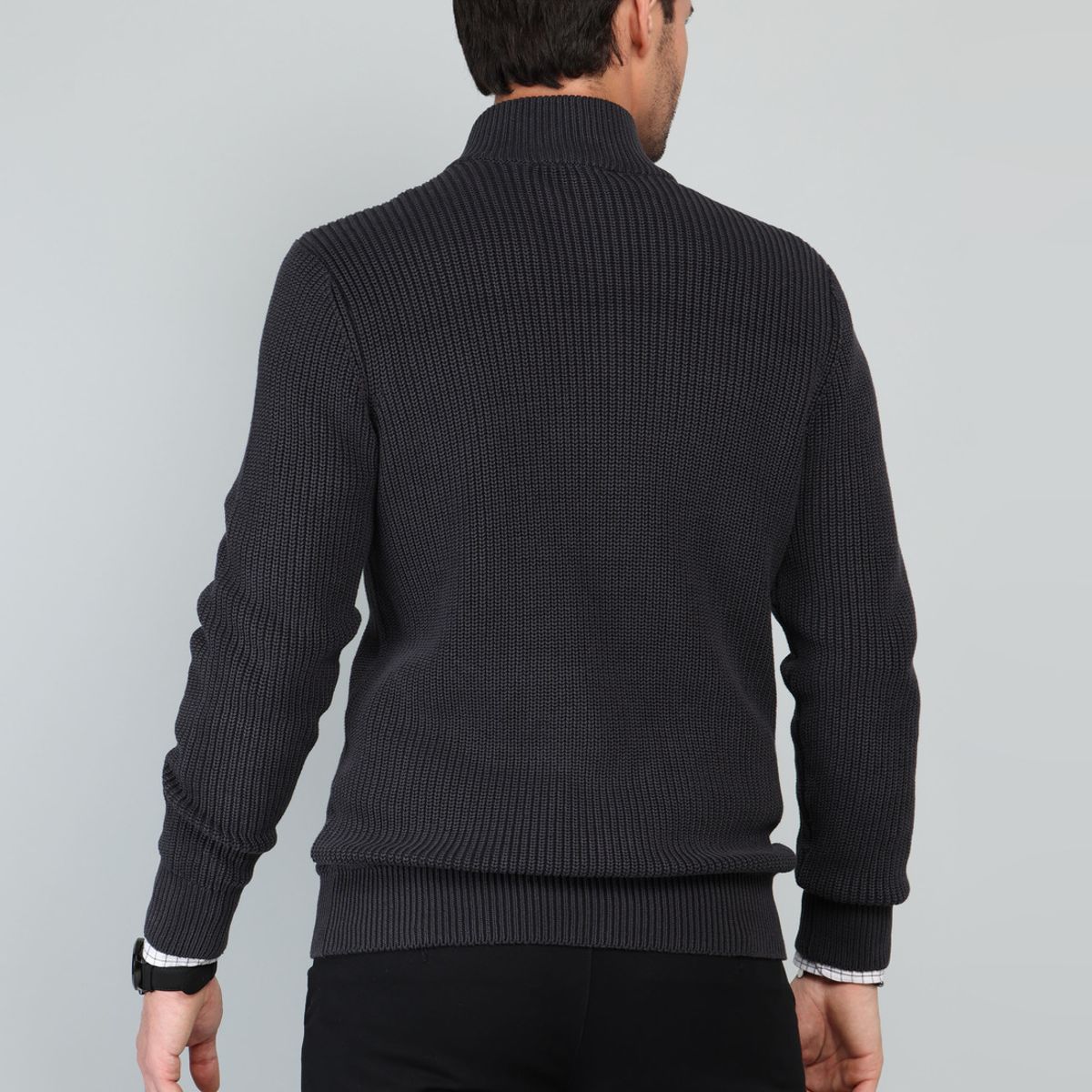 ARROW - Sweater Stone Wash Regular Fit Azul Oscuro Arrow ARROW