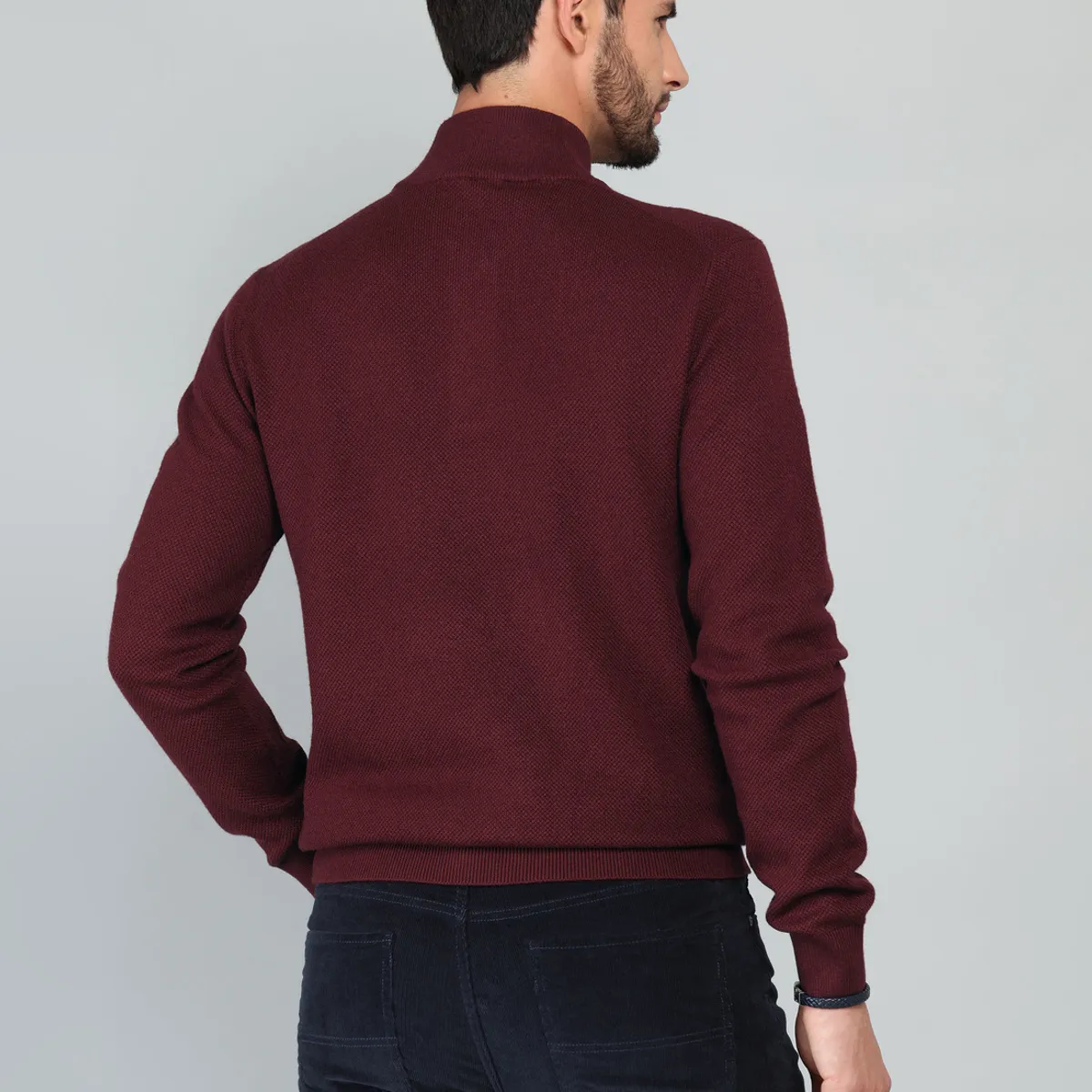 ARROW - Sweater Cuello Alto Regular fit Burdeo Arrow ARROW