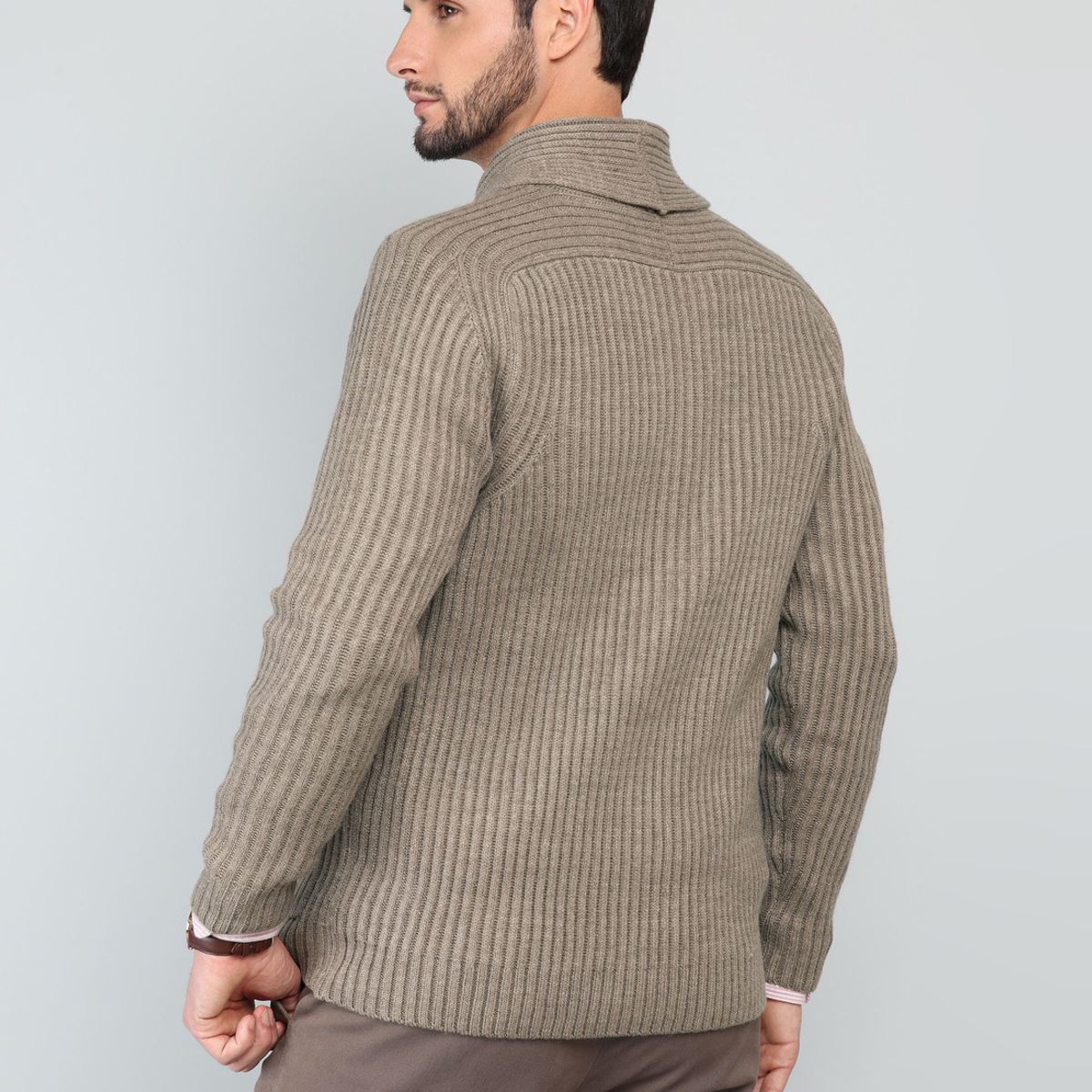 ARROW - Cárdigan Texturado Regular Fit Beige Arrow ARROW