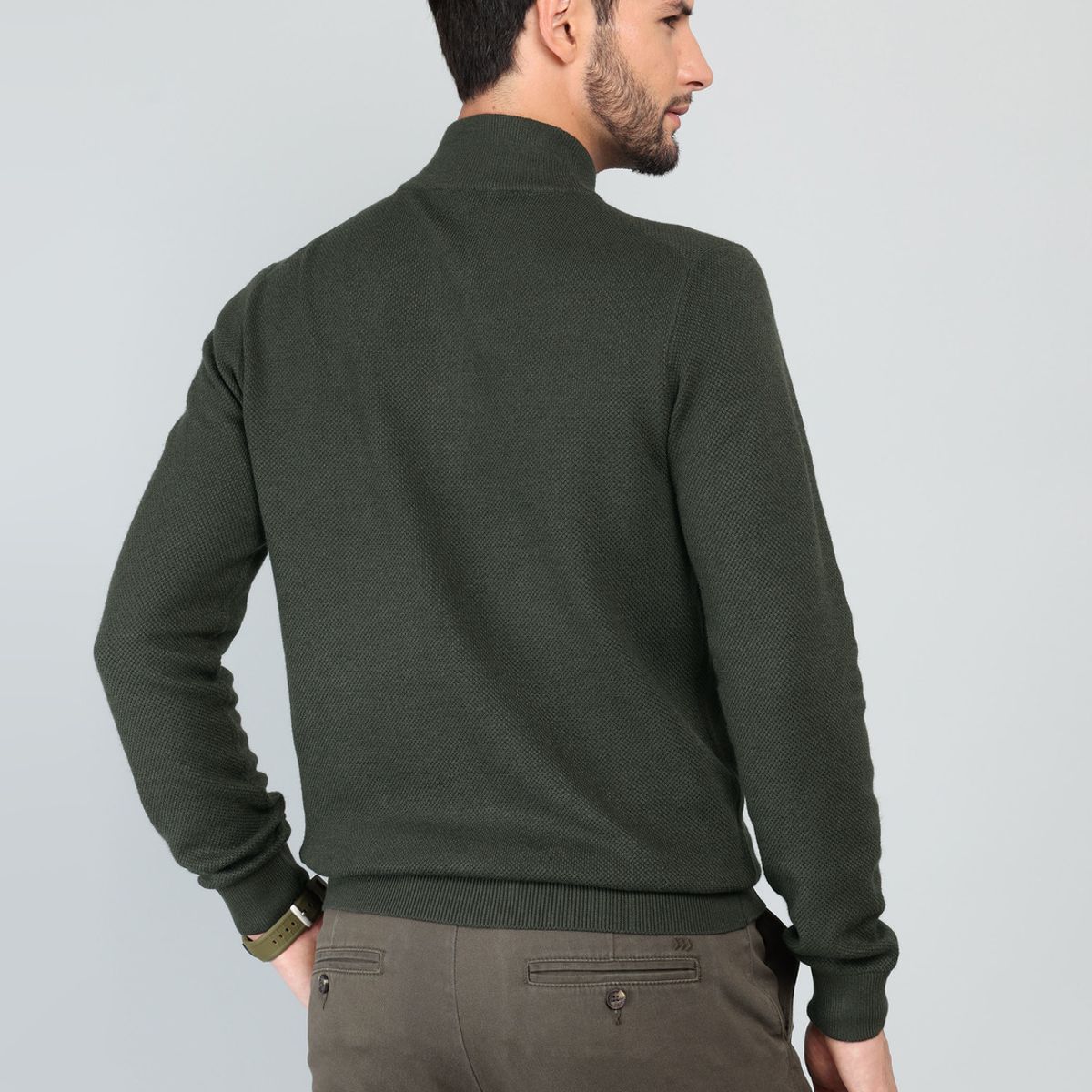 ARROW - Sweater Cuello Alto Regular fit Verde Arrow ARROW
