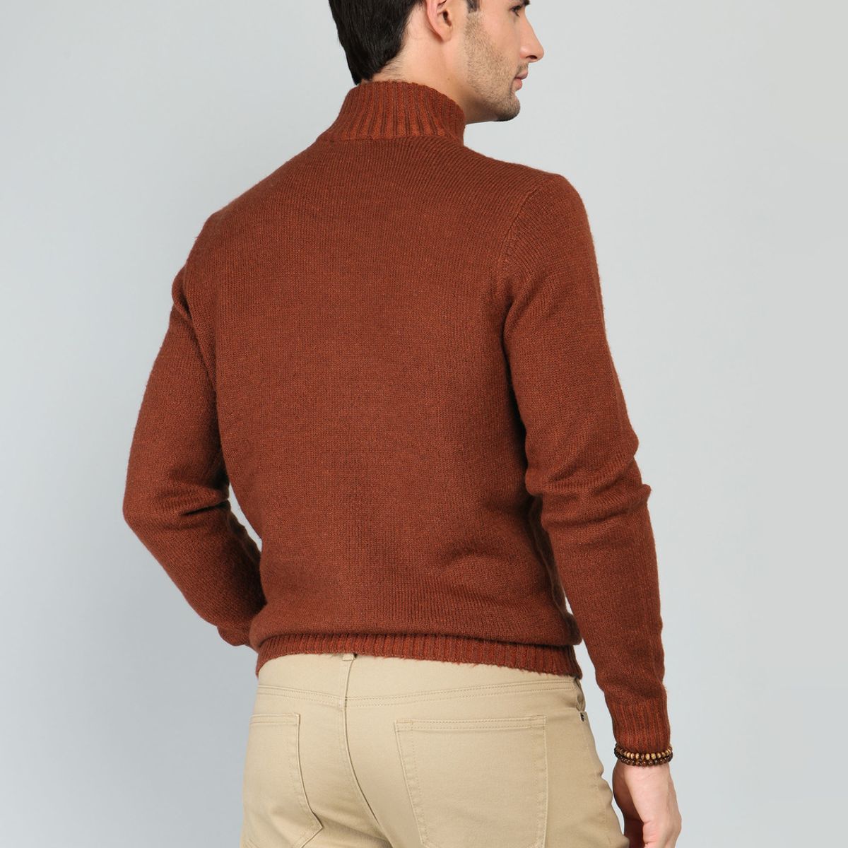 ARROW - Sweater Cuello Alto Regular Fit Terracota Arrow ARROW