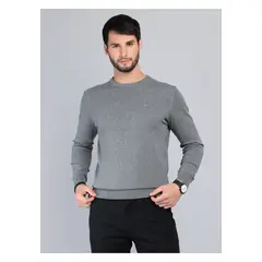 ARROW - Sweater Cuello Redondo Regular Fit Gris