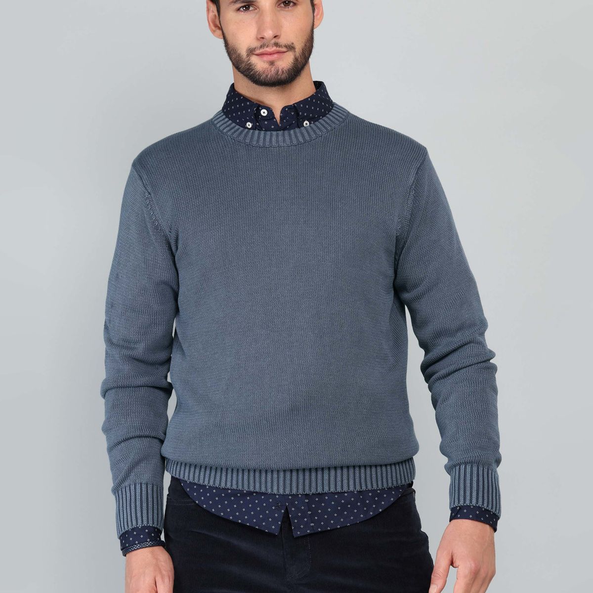 ARROW - Sweater Stone Wash Regular Fit Denim Arrow ARROW