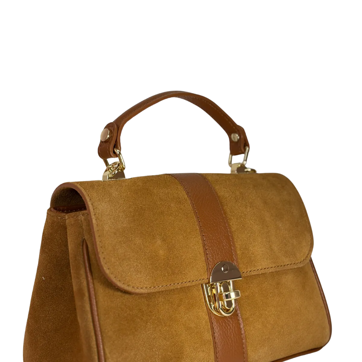 ARIELS - Cartera de cuero Milano - Marron