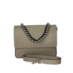 ARIELS - Cartera de cuero Verona - Greige