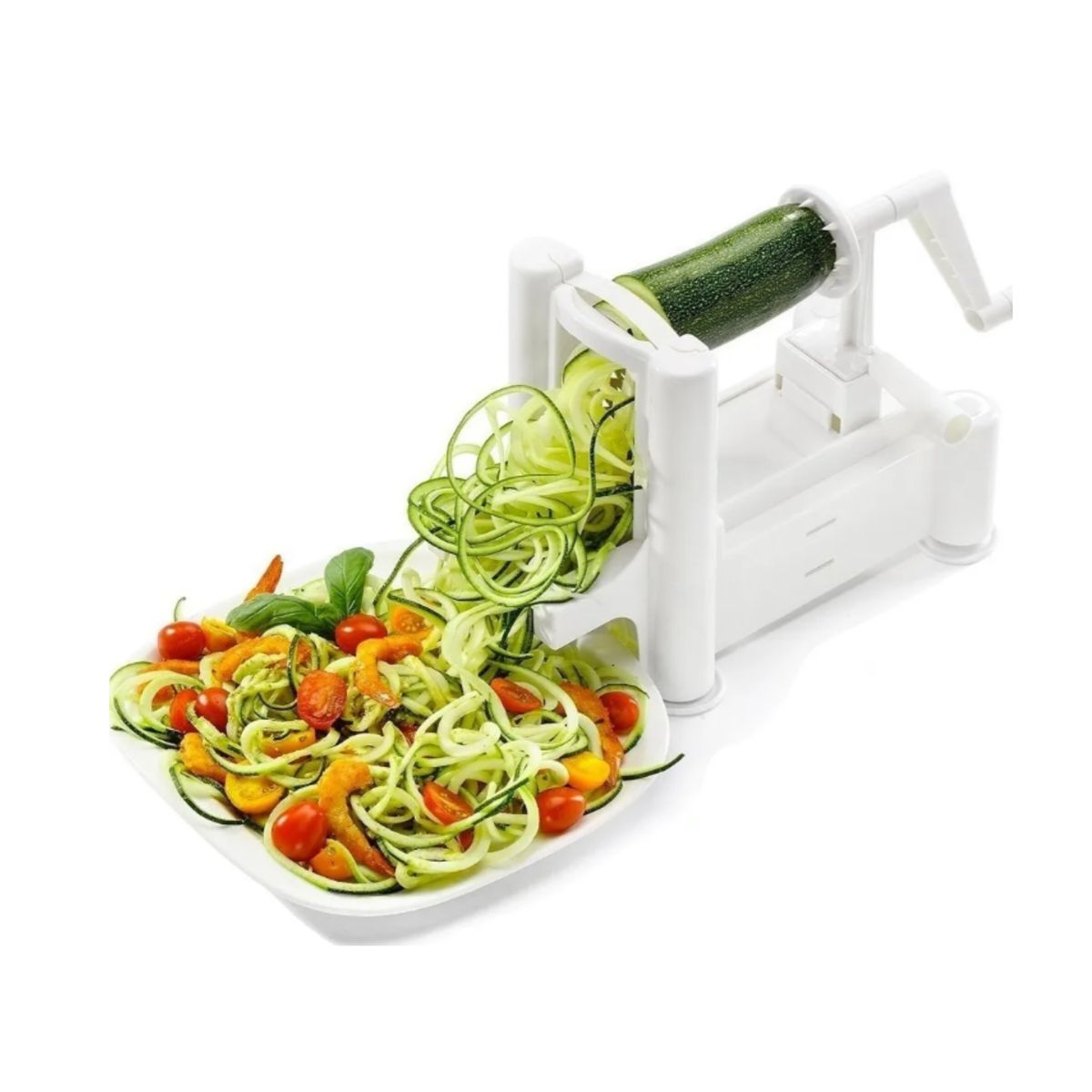 GENERICO - Cortador De Verduras Espiral Rayador Verduras Picador Manual