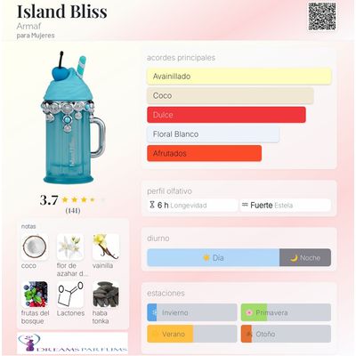 Imagen 2 del producto ISLAND BLISS DELIGHTS 100 ML EDP