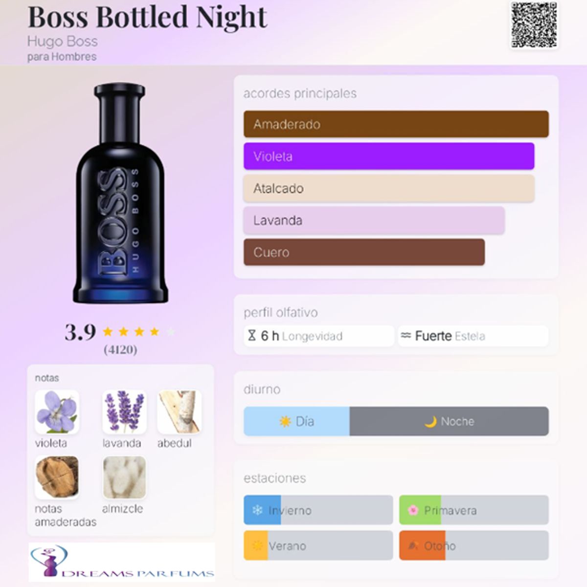 HUGO BOSS - BOTTLED NIGHT 100 ML EDT HUGO BOSS