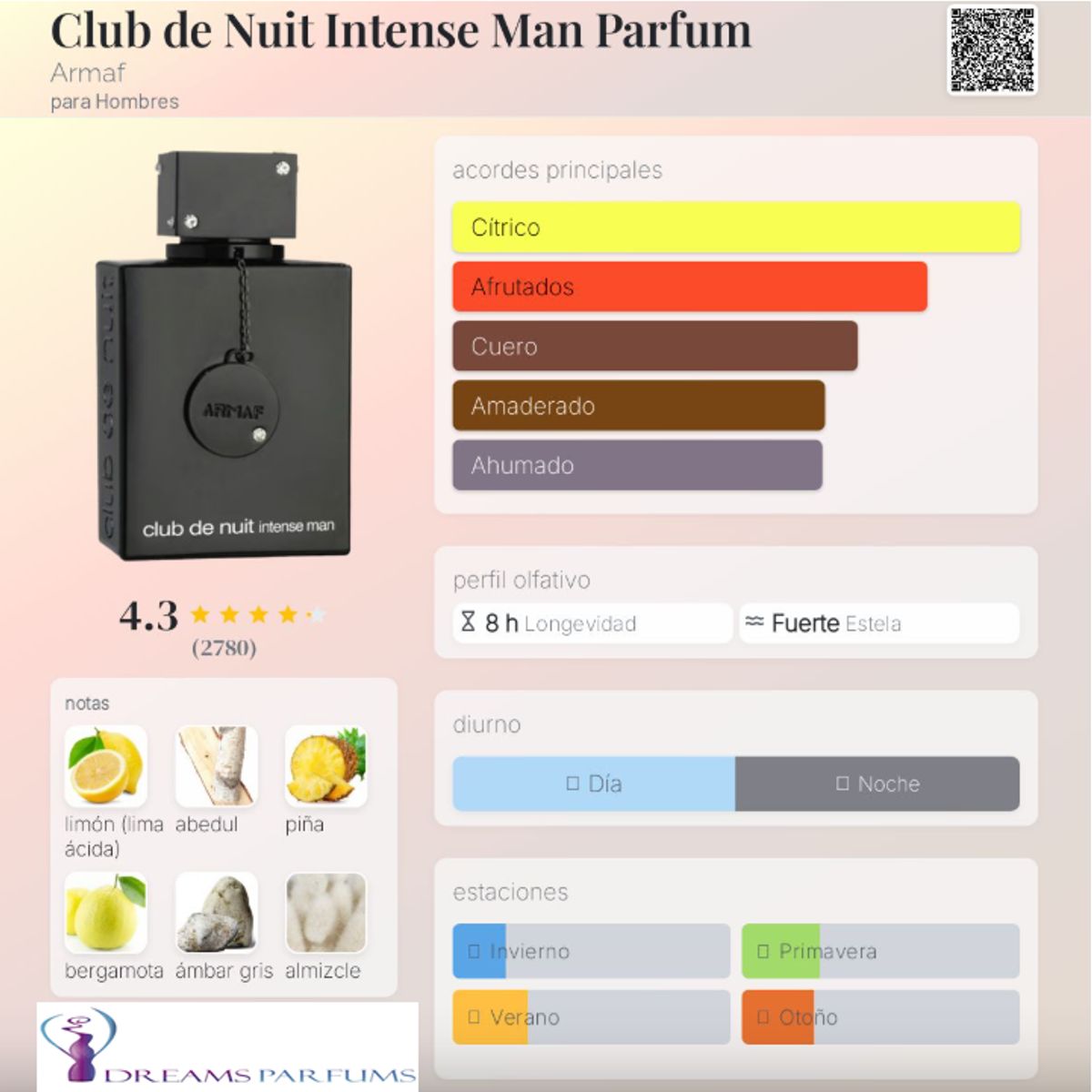 ARMAF - CLUB DE NUIT INTENSE 150 ML PARFUM ARMAF