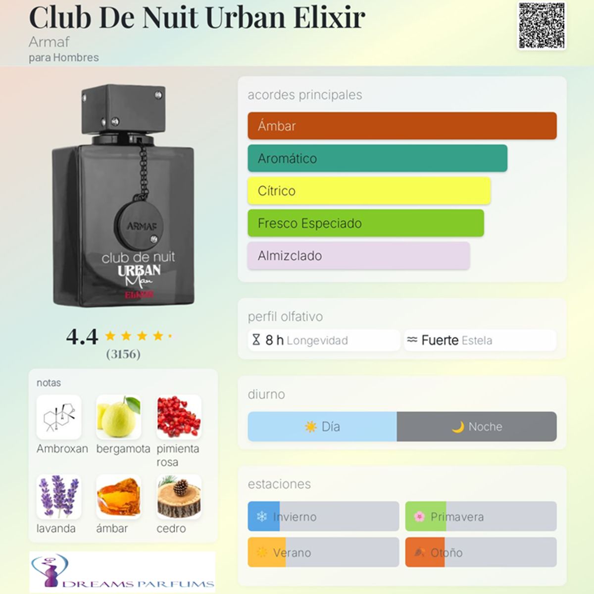 ARMAF - CLUB DE NUIT URBAN MAN ELIXIR 105 ML EDP ARMAF