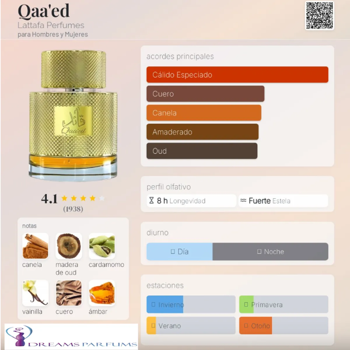 LATTAFA - QAAED 100 ML EDP LATTAFA
