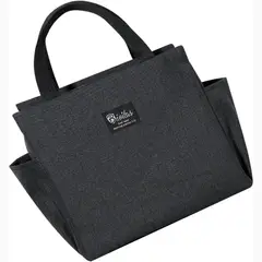 GENERICO - Lonchera Térmica Impermeable Porta Alimentos Oficina Picnic Negra