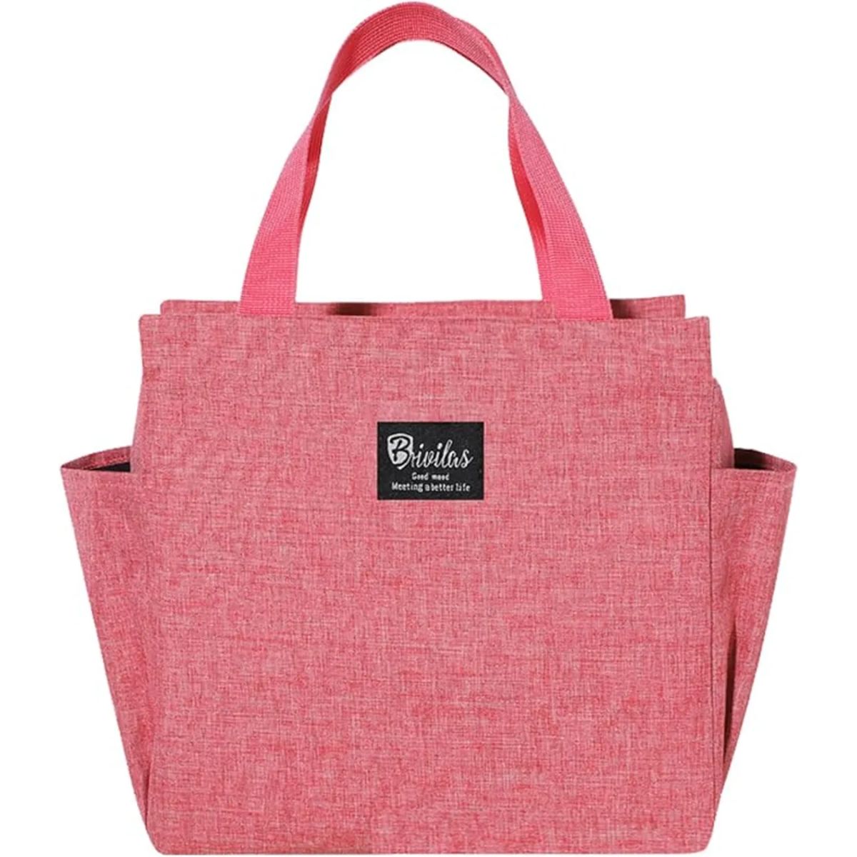 GENERICO - Lonchera Térmica Impermeable Porta Alimentos Oficina Picnic Fucsia