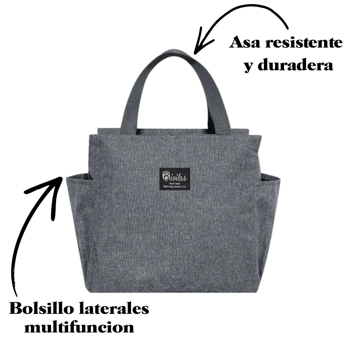 GENERICO - Lonchera Térmica Impermeable Porta Alimentos Oficina Picnic Fucsia