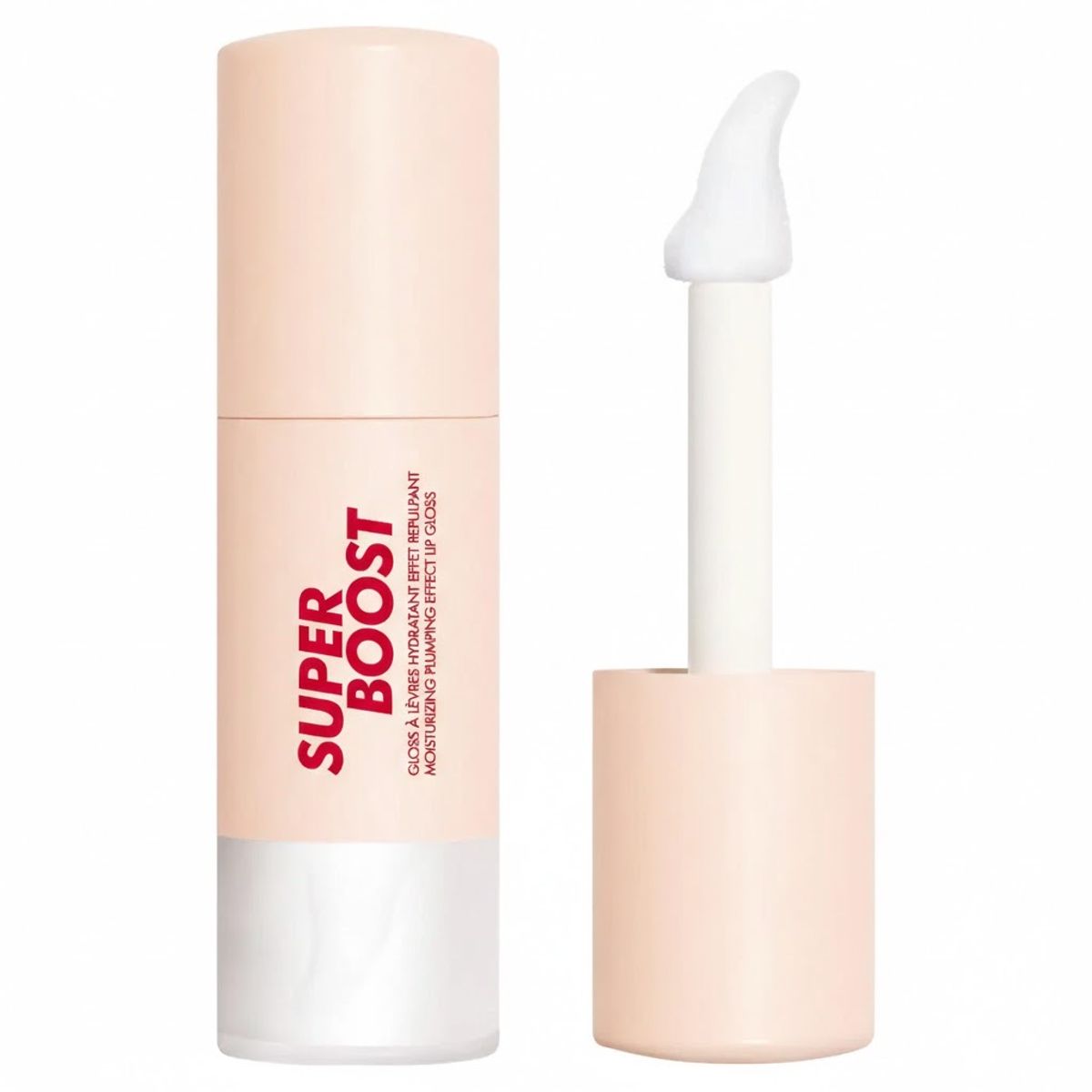 MAKE UP FOR EVER - Brillo Labial Hidratante + Voluminizador Super Boost - 01 Crystal