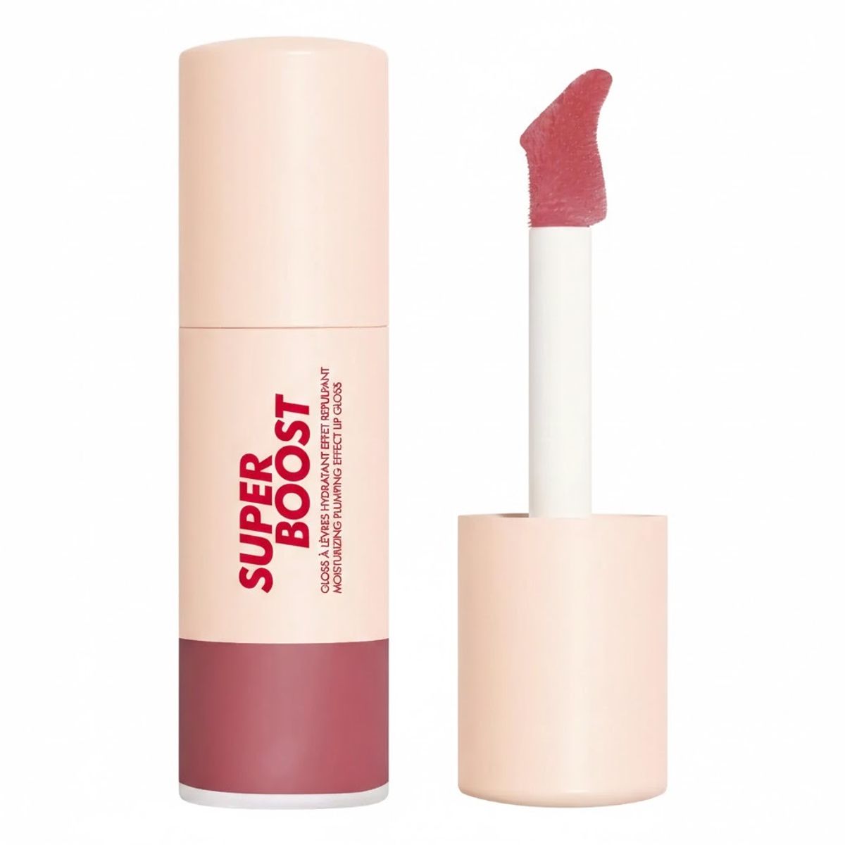 MAKE UP FOR EVER - Brillo Labial Hidratante + Voluminizador Super Boost - 08 Boundless Berry