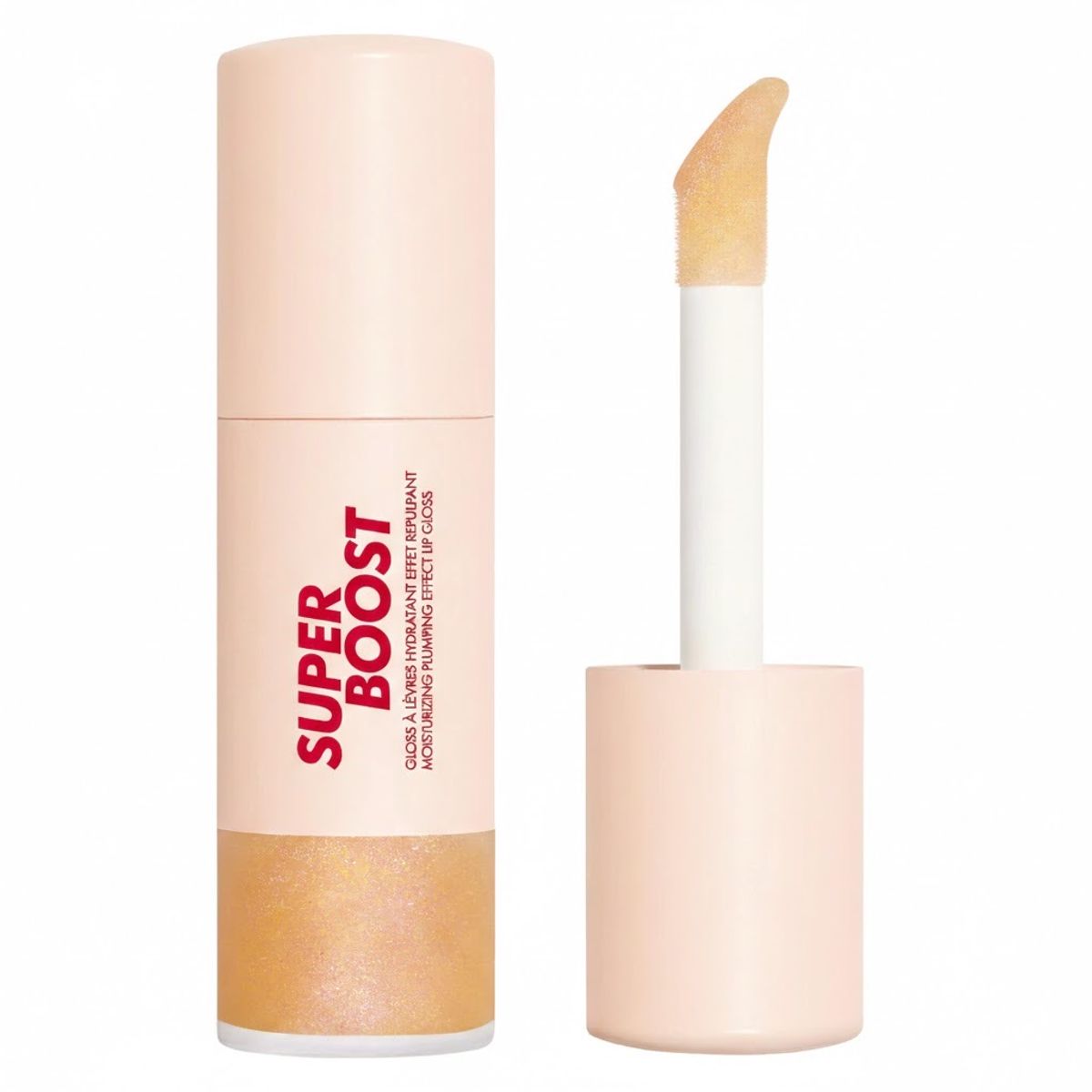 MAKE UP FOR EVER - Brillo Labial Hidratante + Voluminizador Super Boost - 02 Fairy Glimmer