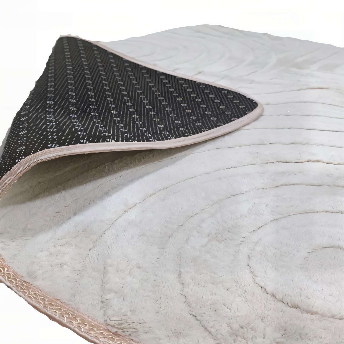 GENERICO - ALFOMBRA DE TUFTING COLOR BEIGE 2