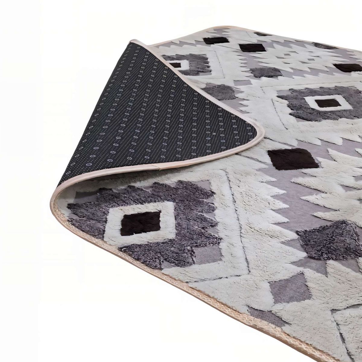 GENERICO - ALFOMBRA DE TUFTING CON DISENO F1