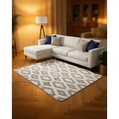 GENERICO - ALFOMBRA DE TUFTING CON DISENO F3