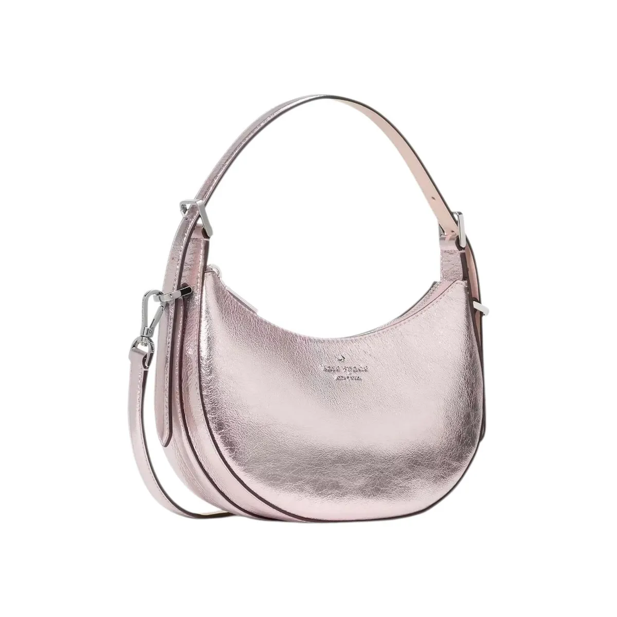 KATE SPADE - Bolso Kate Spade Nova Crinkle Metallic Crescent KN205