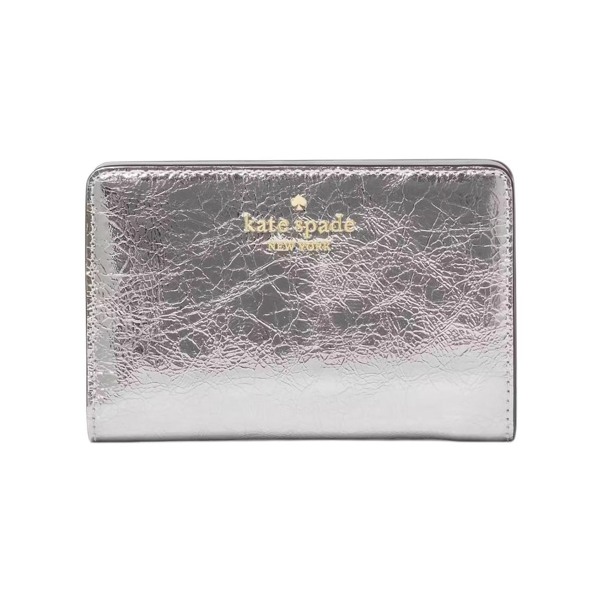 KATE SPADE - Billetera Kate Spade Madison Metallic Medium Bifold KN221