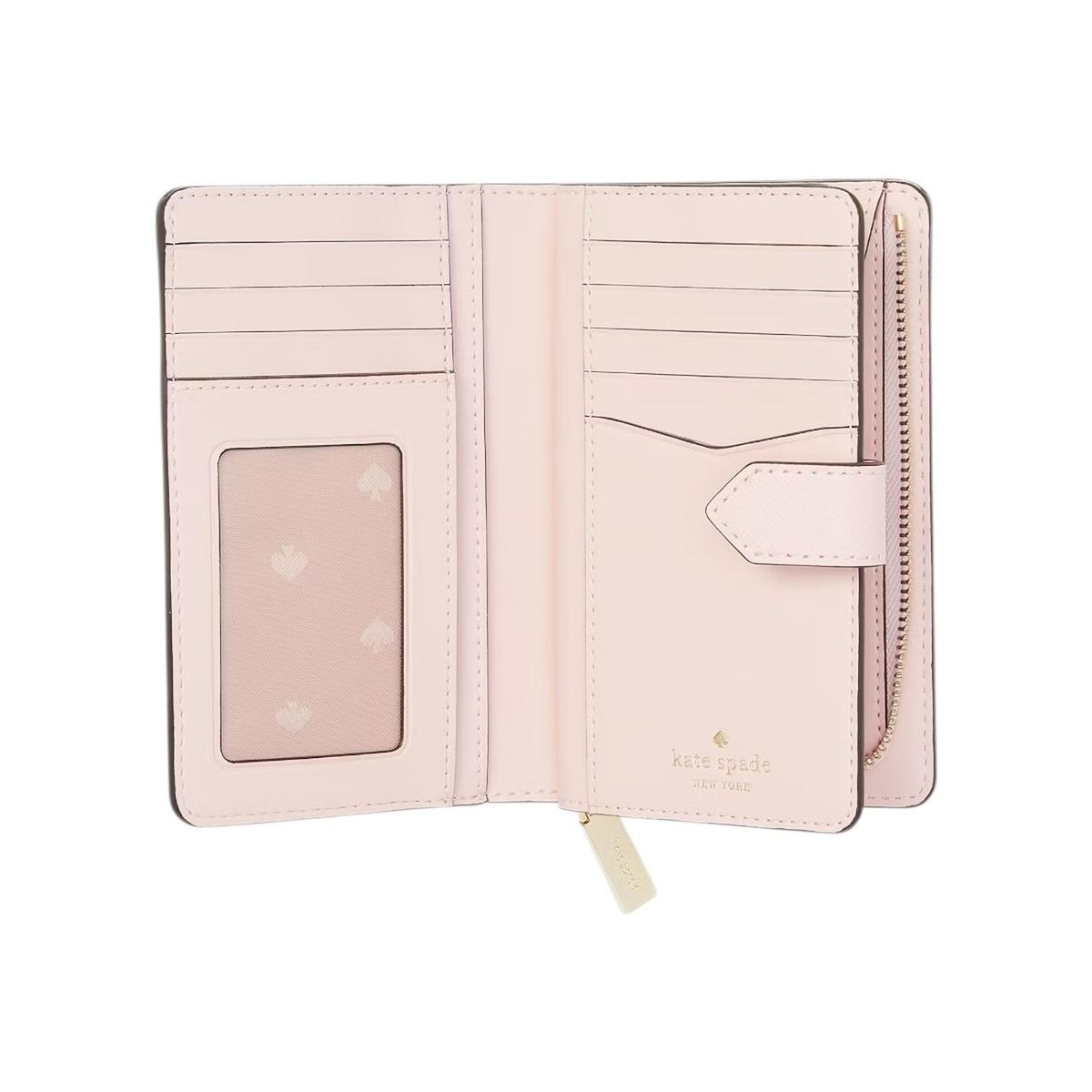 KATE SPADE - Billetera Kate Spade Staci Saffiano Bifold Wallet WLR00128-R