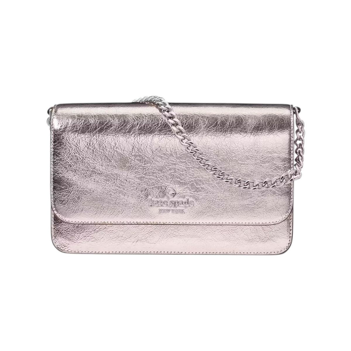 KATE SPADE - Bolso Crossbody Kate Spade Madison Crinkle Metallic KN218