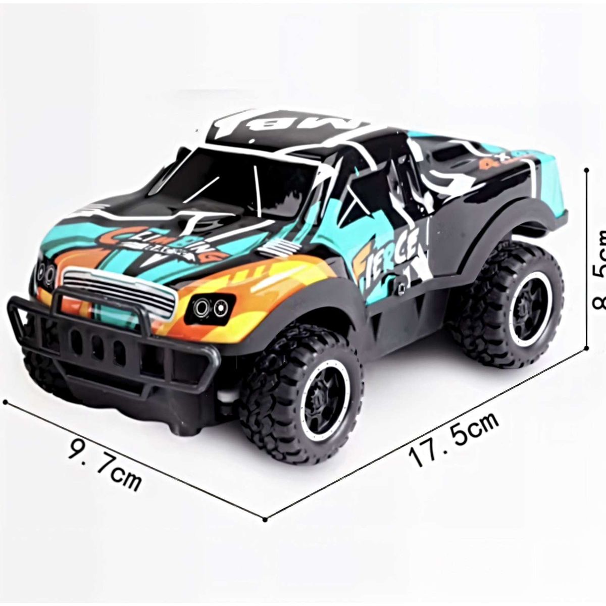 GENERICO - Auto + control remoto 4x4 ROJO