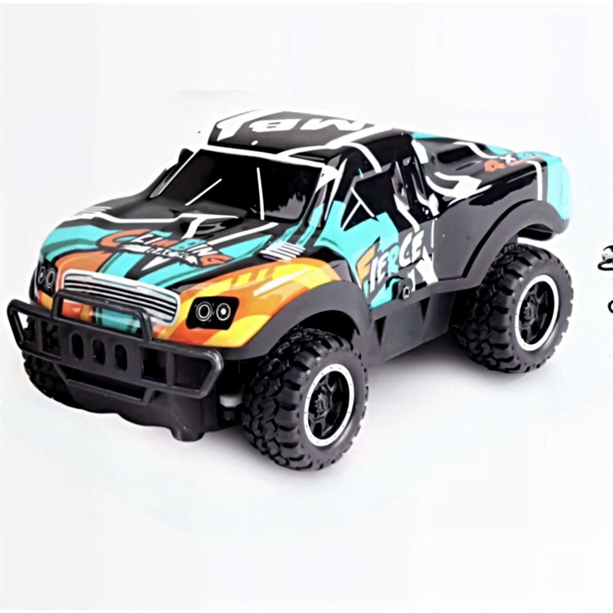 GENERICO - Auto + control remoto 4x4 VERDE