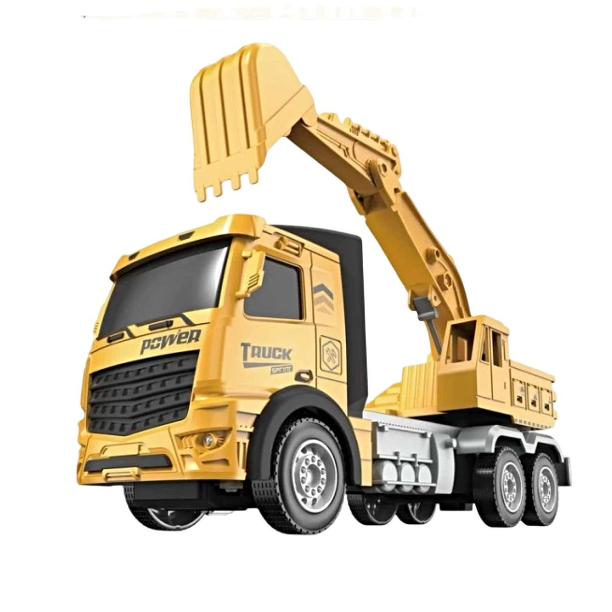 GENERICO - Excavadora recargable + control remoto
