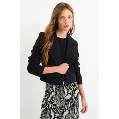 IO - Trench Mujer Negro