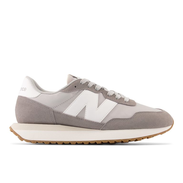 Zapatillas Urbanas Mujer 237 Beige/Blancas