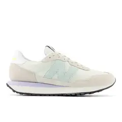 NEW BALANCE - Zapatillas Urbanas Mujer 237 Beige/Celeste