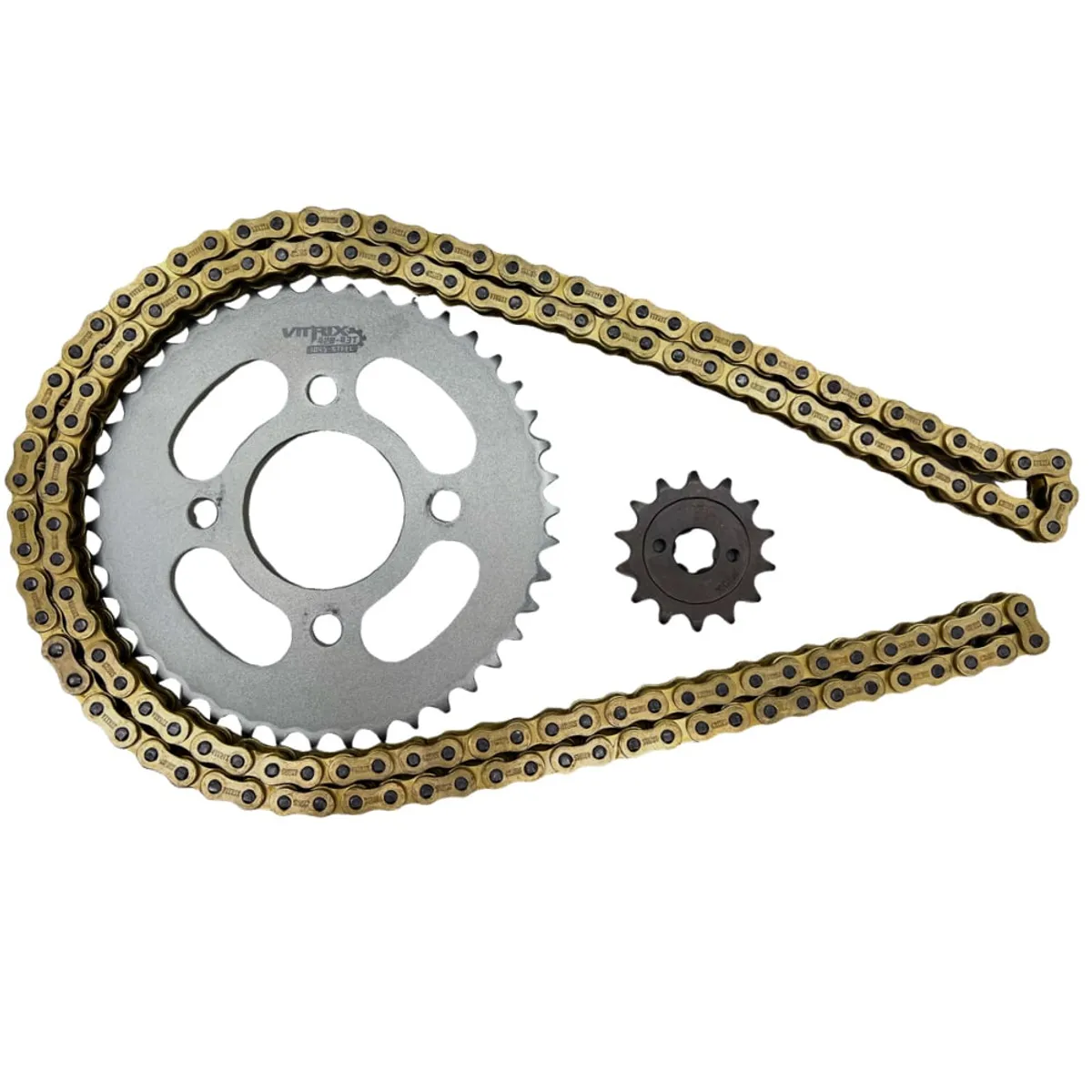 GENERICO - KIT TRANSMISION PULSAR-NS125 1443 428H-140L VITRIX