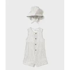 MAYORAL - Peto corto con gorro bebé niño