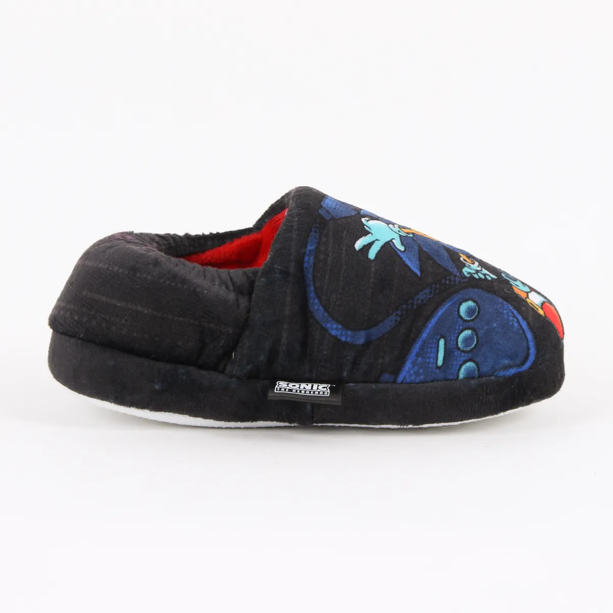 SONIC - Pantufla Niño No Time For Games Nuckles & Sonic Negro Sonic