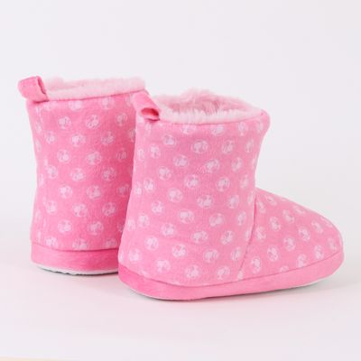 Imagen 2 del producto Pantufla Bota Niña Invernal Logo Print Rosado