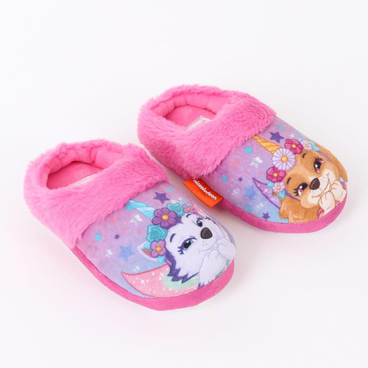 PAW PATROL - Pantufla Niña Invernal Skye & Everest Rosado Paw Patrol