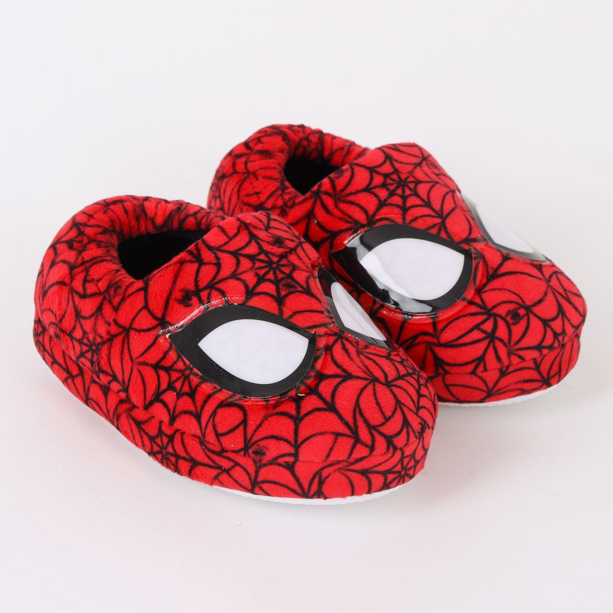 MARVEL - Pantufla Niño Telaraña Spiderman Ojos Rojo Marvel