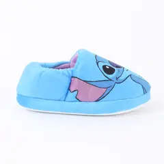 DISNEY - Pantufla Niña Stitch Mirando Lilo & Stitch Azul