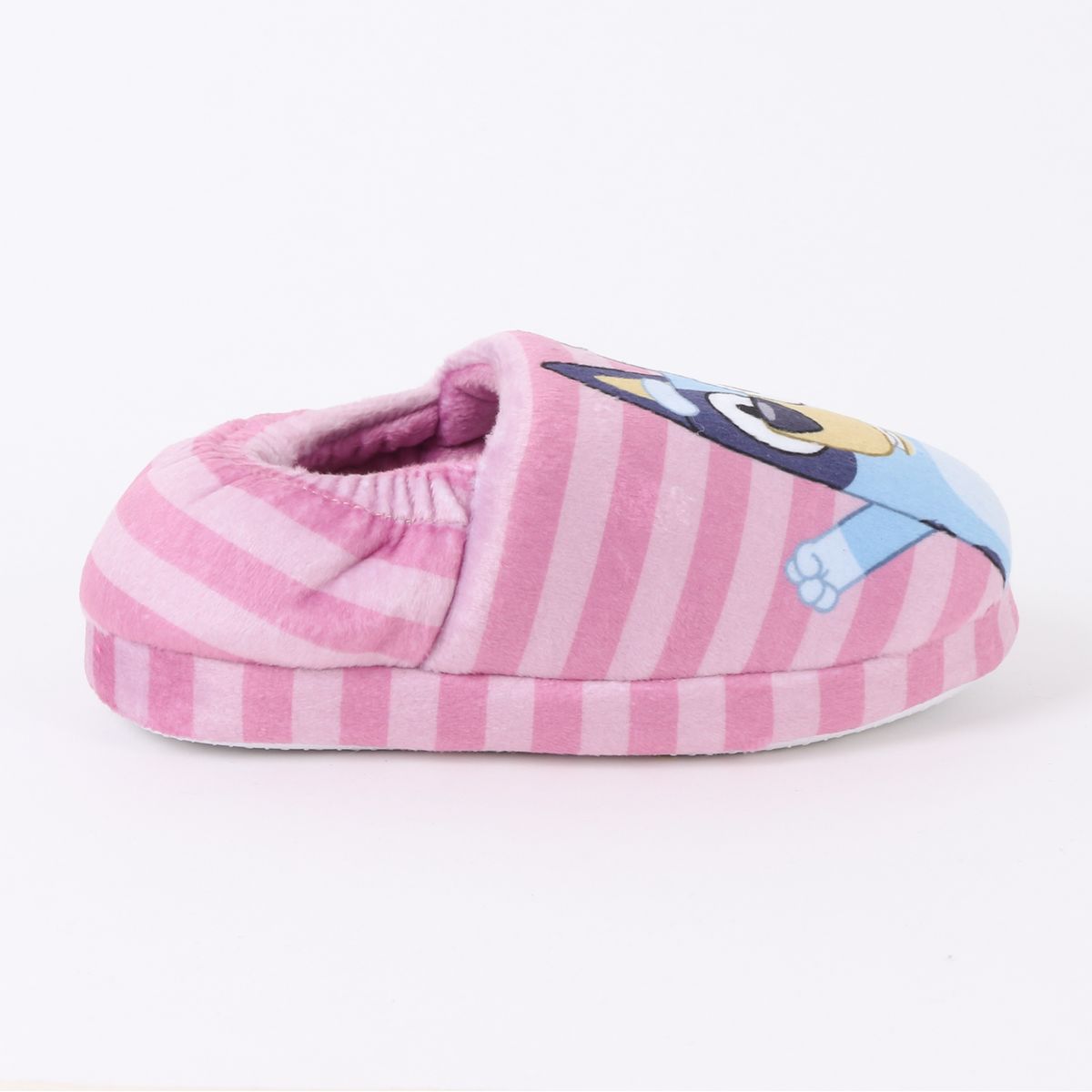 BLUEY - Pantufla Niña Rayas Rosado Bingo & Bluey