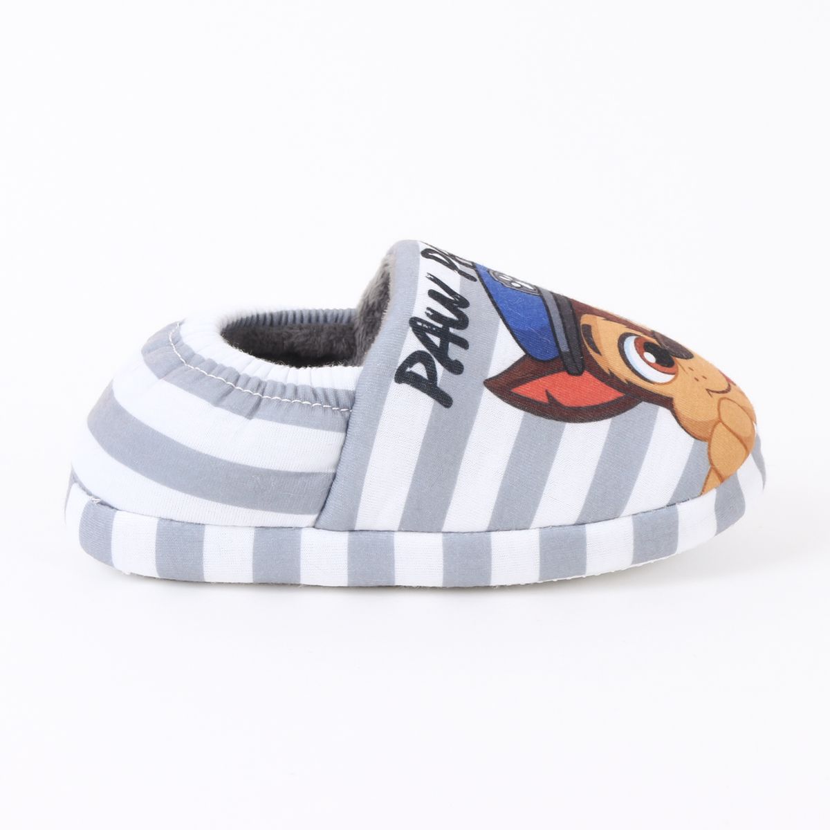 PAW PATROL - Pantufla Niño Rayas Chase & Marshall Blanco Paw Patrol