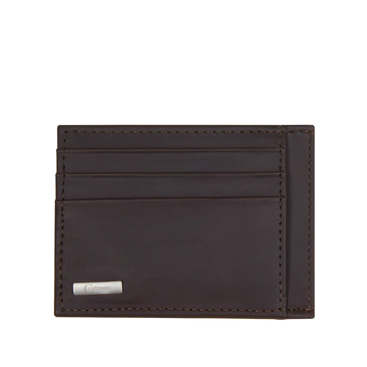 CRAFTMEN - Tarjetero Hombre 100% cuero Natural