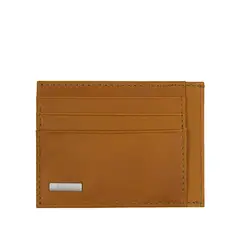CRAFTMEN - Tarjetero Hombre 100% cuero Natural