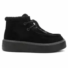 CHALADA - Botin Negro Mujer Casual Pierce